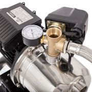 Hidrofor cu pompa autoamorsanta Wasserkonig WSKX4449-25, putere 1050 W, 9 m, debit 4440 l/h, inaltime refulare 49 m, vas de expansiune 24 litri