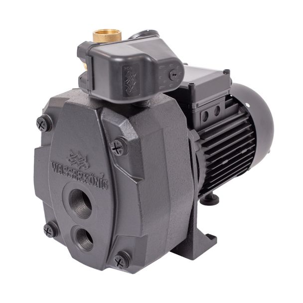 Hidrofor cu pompa de mare adancime Wasserkonig WSK2867-25, putere 1550 W, debit 2820 l/h, inaltime refulare 67 m, aspiratie 40 m, vas de expansiune 24 litri