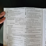 Hikoki 14.1V/18V Cordless Fan #Uf18Dsl Bare Unit | Model : H-UF18DSL