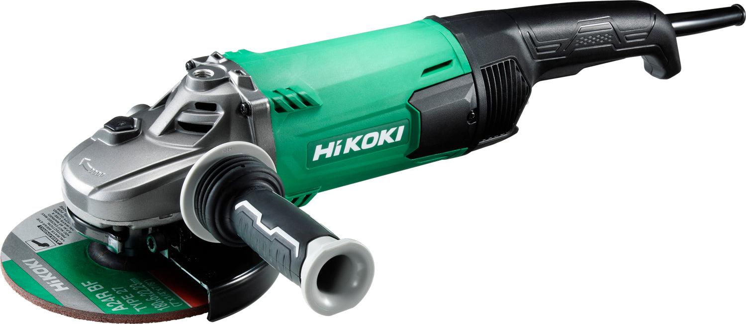 Hikoki 180mm (7") 2400W Disc Grinder (Angle Grinding Machine) with Trigger Switch | Model : G18SE4