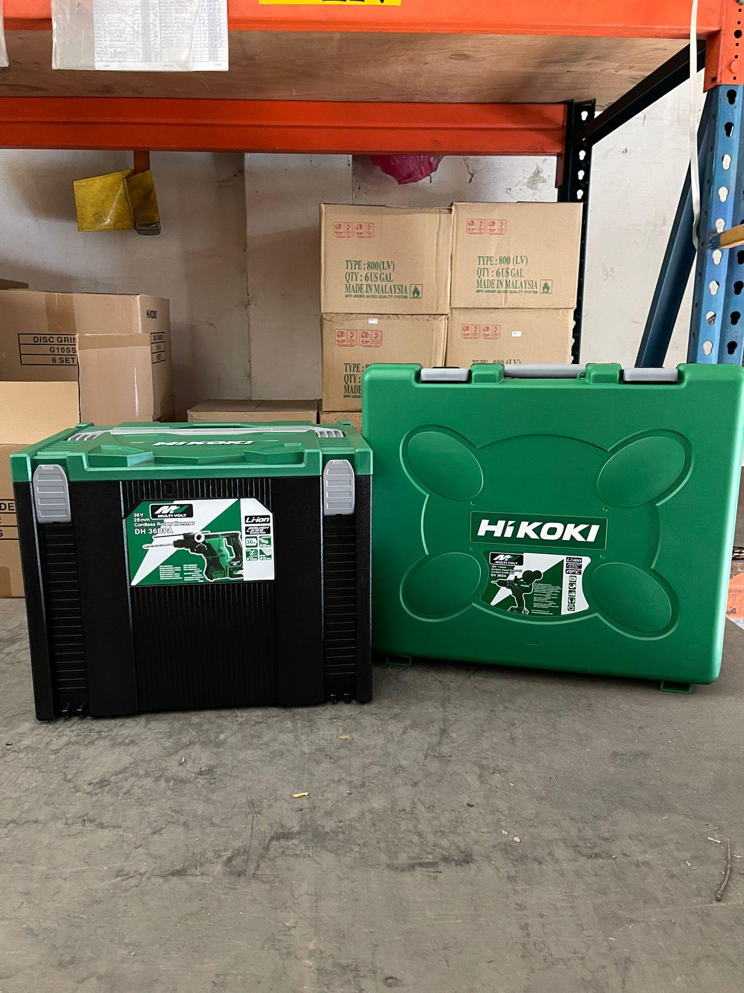 Hikoki 36V Multi Volt Cordless Rotary Hammer Dh36Dpa +Dv36Da | Model : H-DH36DPA-C