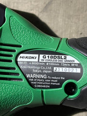 Hikoki G18DSL2 18V Cordless 105mm,  4