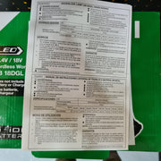 Hikoki 14.4V & 18V Cordless Worklight | Bare Uunit | Model : UB18DGL