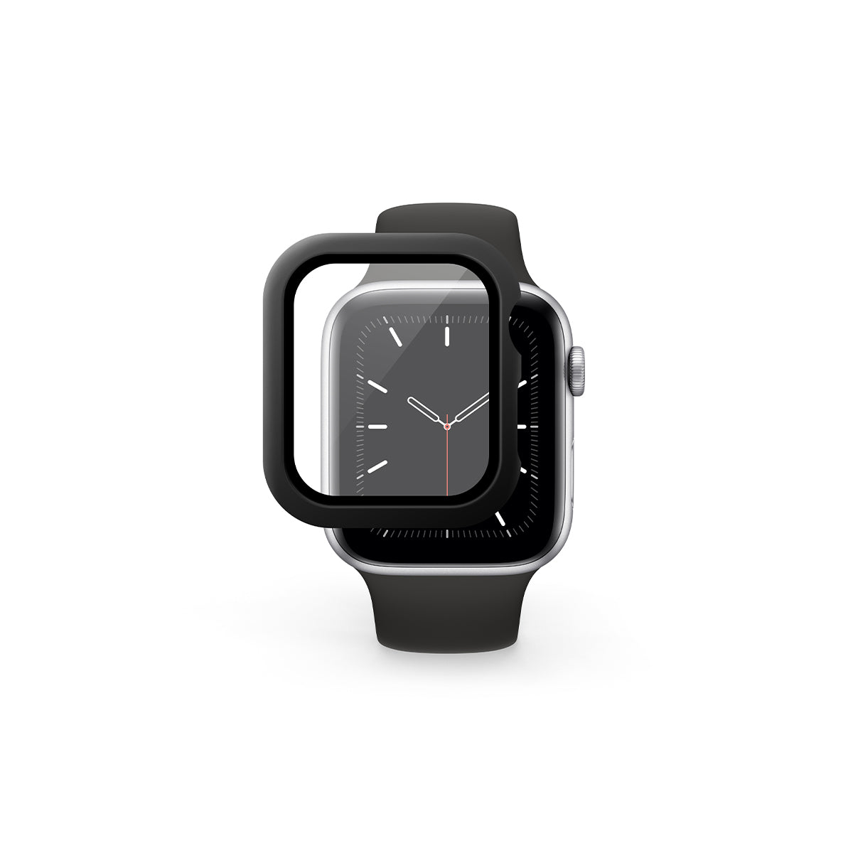 Cumpara Husa de protectie Epico pentru Apple Watch 4/5/6/SE (40mm), Negru de la Mesterul Minune