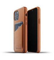 Cumpara Husa de protectie Mujjo tip portofel pentru iPhone 12 / iPhone 12 Pro, Tan de la Mesterul Minune