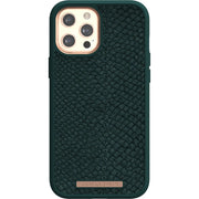 Cumpara Husa de protectie Njord pentru iPhone 12 Pro Max, Piele, Dark Green de la Mesterul Minune