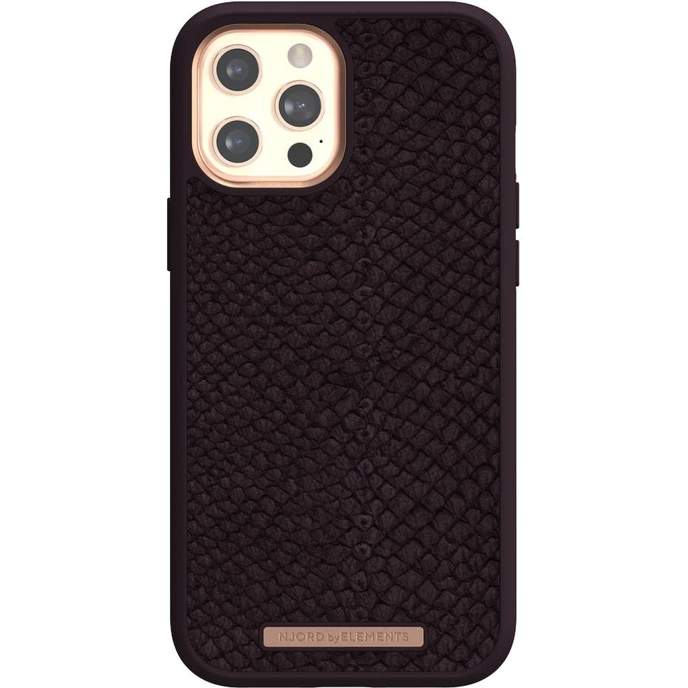 Cumpara Husa de protectie Njord pentru iPhone 12 Pro Max, Piele, Purple de la Mesterul Minune