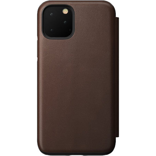Cumpara Husa de protectie Nomad Folio pentru iPhone 11 Pro, Piele, Maro de la Mesterul Minune
