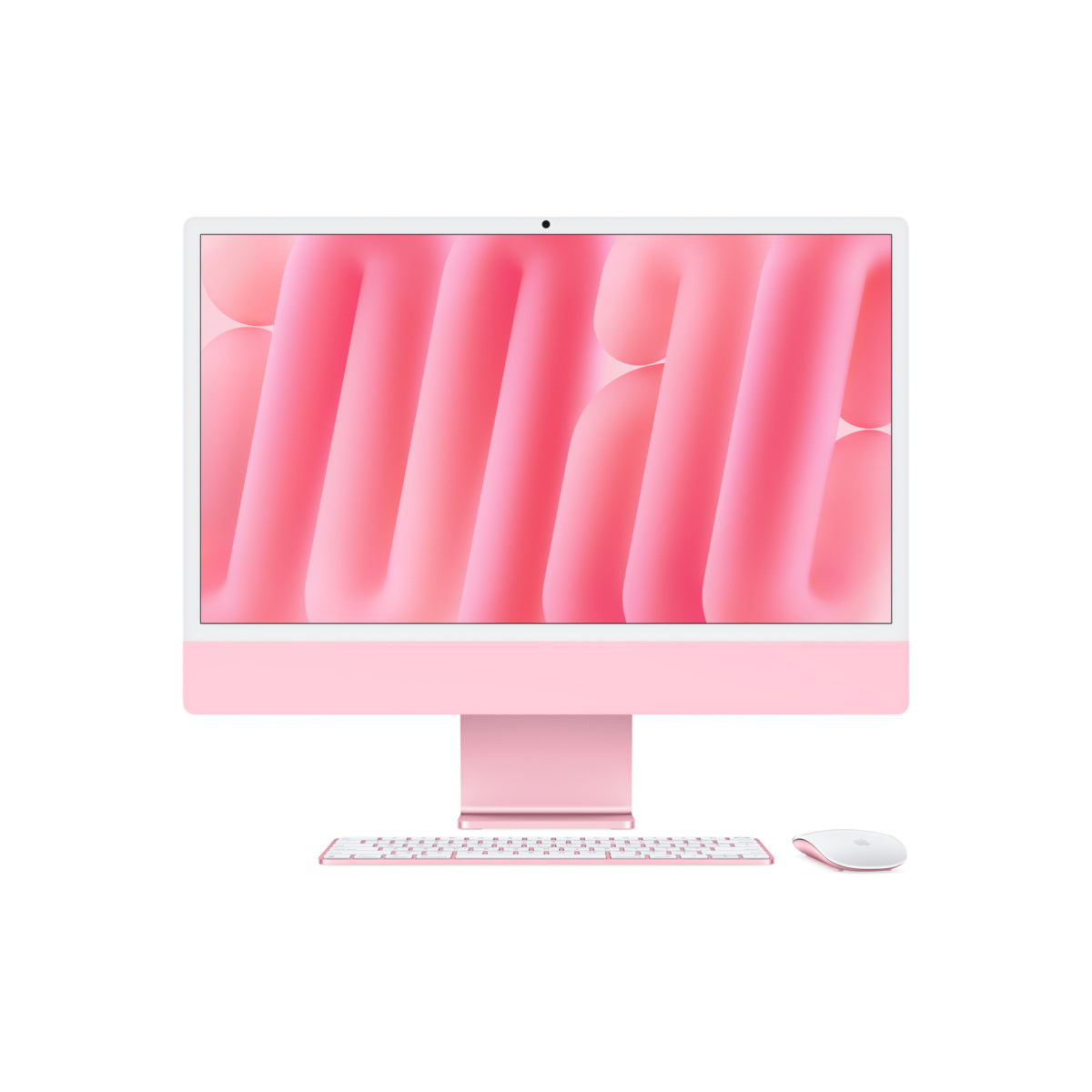 Cumpara iMac 24" cu procesor Apple M4, 24", Retina 4.5K, 10 nuclee CPU si 10 nuclee GPU, 16GB, 256GB SSD, Roz de la Mesterul Minune
