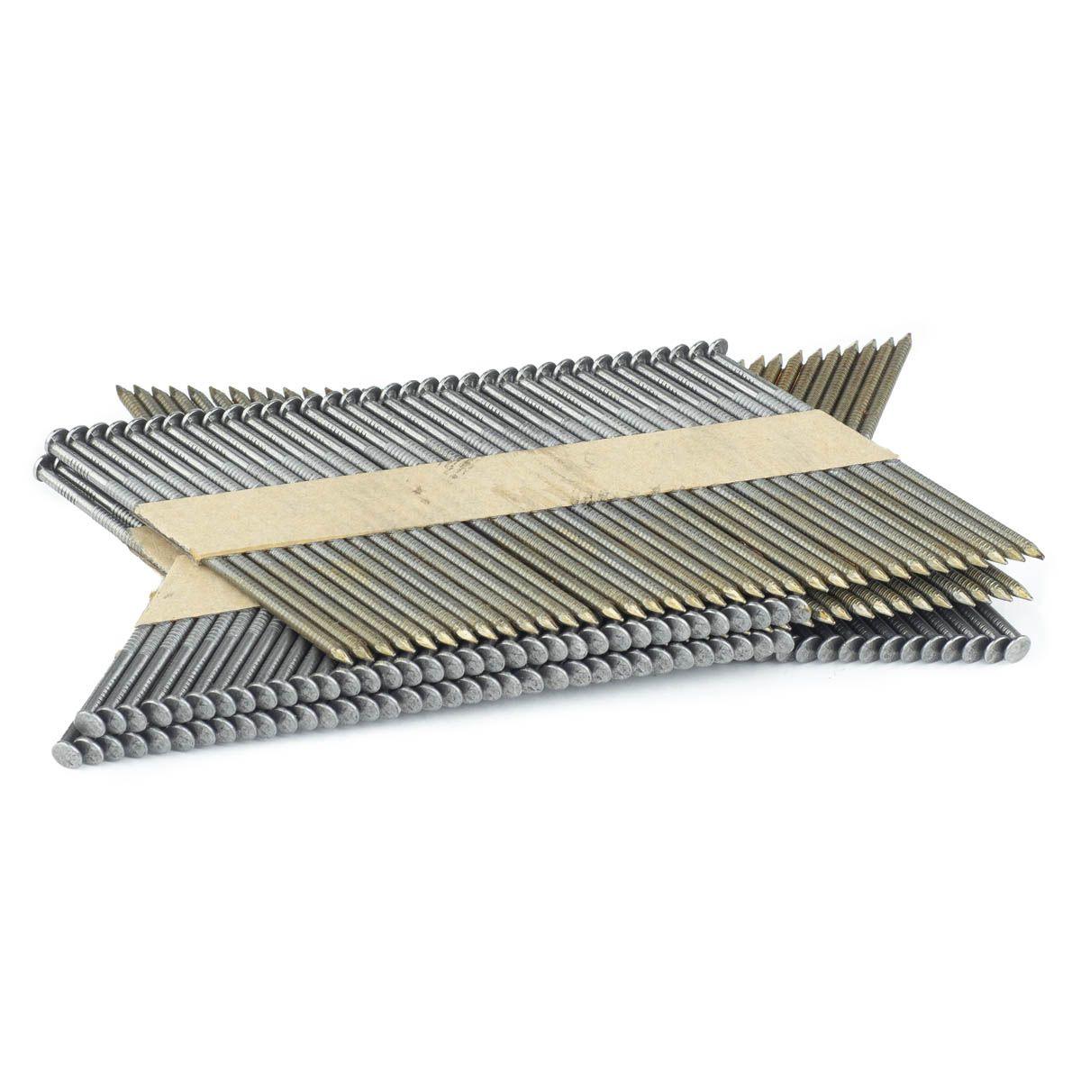 Cuie banda hartie 34°, 2,8 x 63 mm, inelate, pistol cuie - 2.200 buc