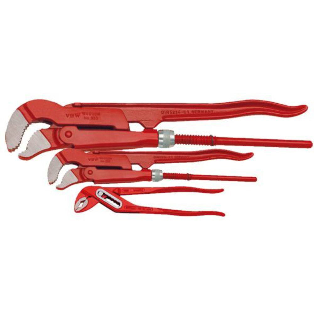 Set de chei pentru tevi S-Shaped 1x952010; 1x952015; 1x966010