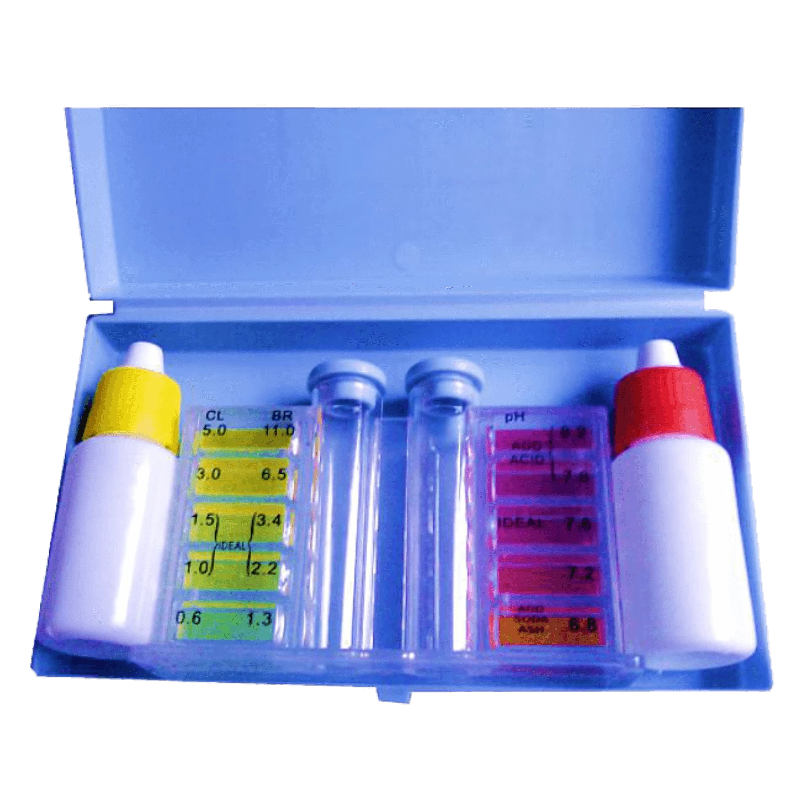 Kit de testare lichid 2-in-1 care contine doi reactivi lichizi