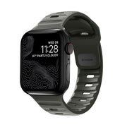 Cumpara Curea Nomad Sport Strap M/L pentru Apple Watch Ultra (49mm) 8/7 (45mm)/6/SE/5/4 (44mm)/3/2/1 (42mm), Verde de la Mesterul Minune