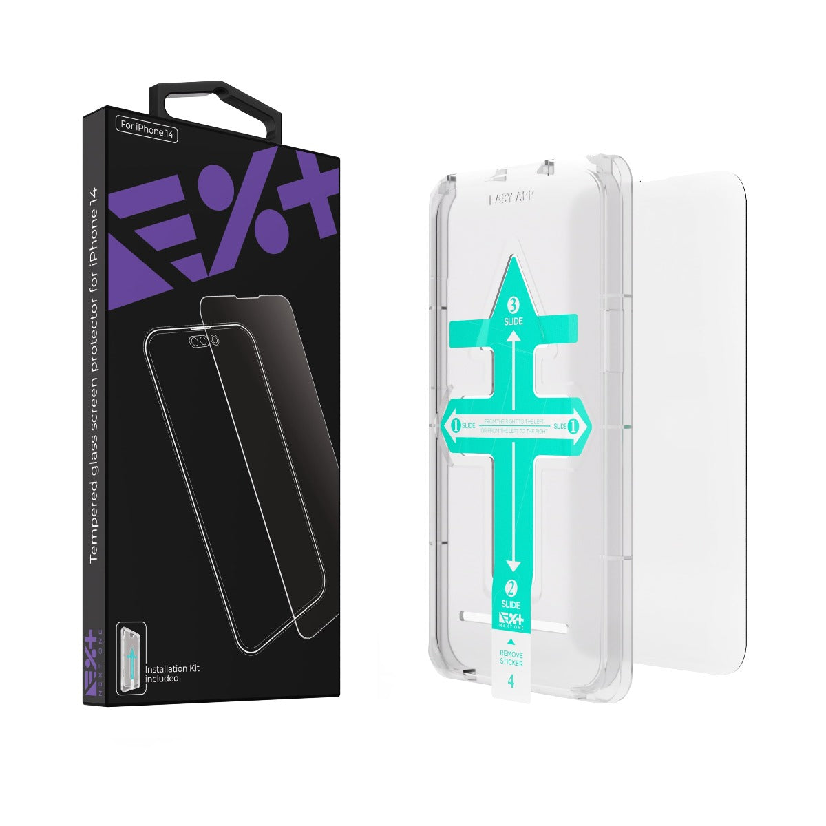 Cumpara Folie de protectie NEXT ONE pentru iPhone 14, Tempered de la Mesterul Minune