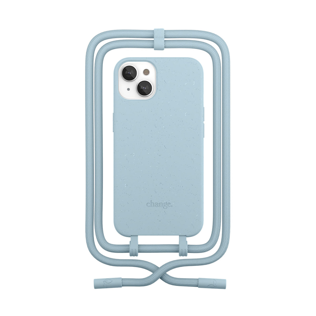 Cumpara Husa de protectie Woodcessories Change Case pentru iPhone 13, Pastel Blue de la Mesterul Minune