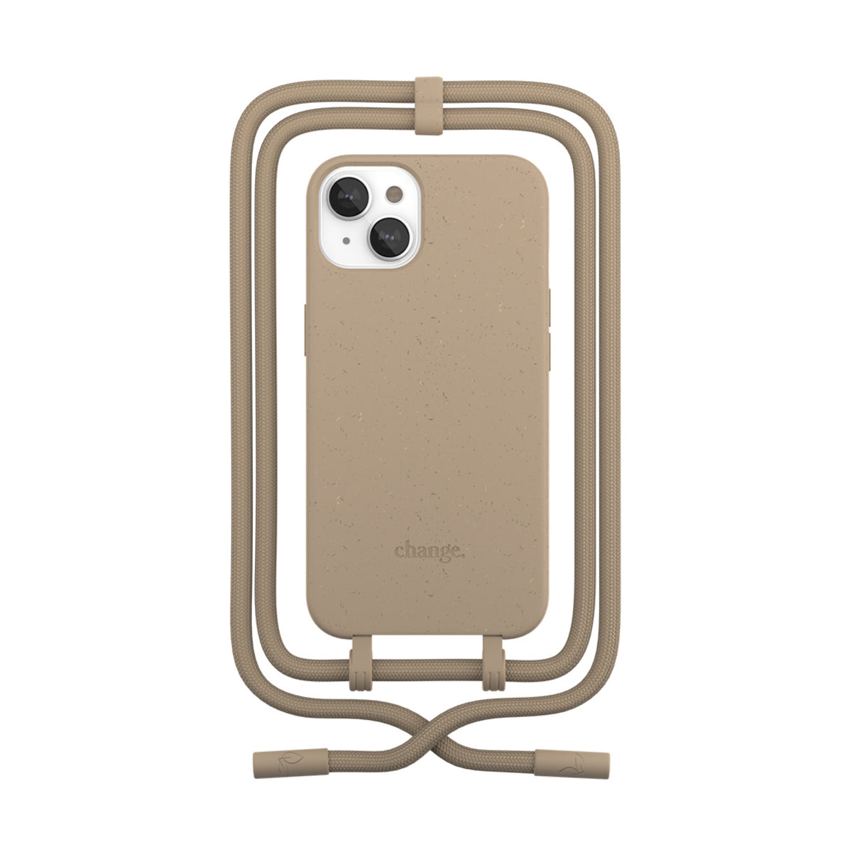 Cumpara Husa de protectie Woodcessories Change Case pentru iPhone 13, Taupe de la Mesterul Minune