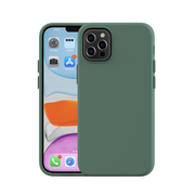 Cumpara Husa de protectie NEXT ONE pentru iPhone 12 Pro Max, Silicon, Verde de la Mesterul Minune
