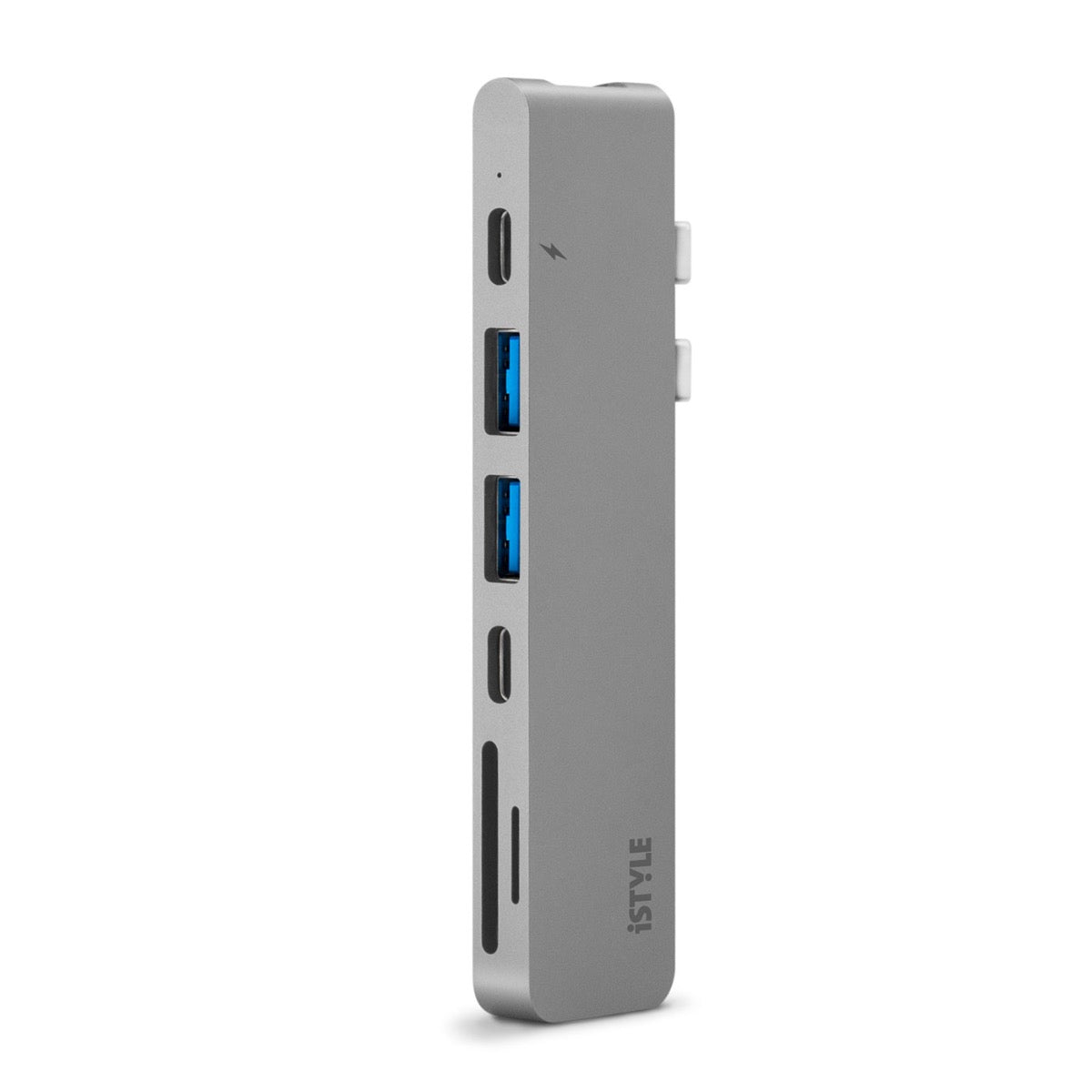 Cumpara Adaptor iSTYLE USB Type-C PRO Hub Multi-Port, Silver de la Mesterul Minune