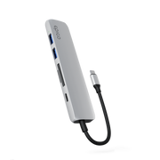 Cumpara Adaptor Epico Type-C Hub 6in1 8K/30Hz, Space Grey de la Mesterul Minune