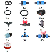 Kit irigare universal pentru sera 10 m