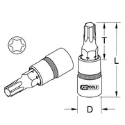 Cumpara acum Cheie TORX TX20, lungime 37 mm, prindere 1/4