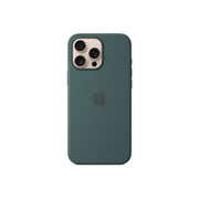 Cumpara Husa de protectie Apple cu MagSafe pentru iPhone 16 Pro Max, Silicon, Lake Green (Seasonal) de la Mesterul Minune