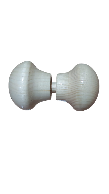 Set manere rotunde din lemn pentru saune uscate SUO0007