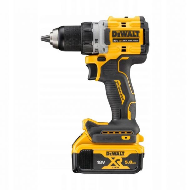 Masina compacta de gaurit si insurubat DeWalt DCD800P2T, cu 2 acumulatori XR 18V / 5,0Ah si incarcator in valiza TSTAK