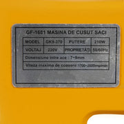 Masina de cusut saci GK9-900