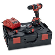 Masina de gaurit si insurubat cu acumulatori Flex DD 2G 10.8-EC/4.0 SET, cuplu maxim 58 Nm, 2 acumulatori 10.8V/4.0Ah, incarcator si valiza de transport