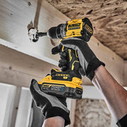 Masina de gaurit si insurubat DeWalt DCD800H2T, max 90 Nm, cu 2 acumulatori Powerstack 18V / 5.0Ah, in valiza de transport