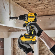 Masina de gaurit si insurubat DeWalt DCD800H2T, max 90 Nm, cu 2 acumulatori Powerstack 18V / 5.0Ah, in valiza de transport
