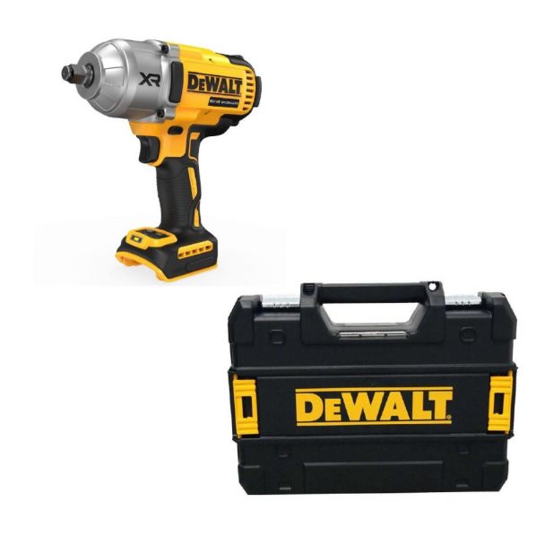 Masina de insurubat cu impact Dewalt DCF900NT, patrat 1/2", max 1355 Nm, compatibila cu acumulatori 18V XR in valiza de transport