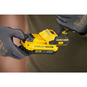 Masina de insurubat cu impact Stanley SFMCF830B, compatibila cu acumulatori 18 V, cuplu maxim 203 Nm, hex 1/4