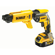 Masina de insurubat pentru gips-carton, cu acumulatori Dewalt DCF620P2K, 18V/5.0Ah, 2 acumulatori, incarcator, magazie suruburi, valiza de transport