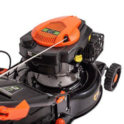 Masina de tuns gazonul cu autopropulsie Greenfield G-MTG421A-T6, 3.46 cp, 146 cmᶟ, 42 cm latime lucru, 5 trepte taiere, sac colector 40 l