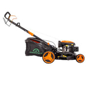 Masina de tuns gazonul cu autopropulsie Greenfield G-MTG511ARW-T8, 4. 4 cp, benzina, 173 cmᶟ, 50 cm , 7 trepte taiere, 60 l sac colector