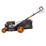 Masina de tuns gazonul cu autopropulsie Greenfield G-MTG511ARW-T8, 4. 4 cp, benzina, 173 cmᶟ, 50 cm , 7 trepte taiere, 60 l sac colector