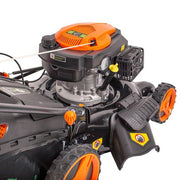 Masina de tuns gazonul cu autopropulsie Greenfield G-MTG511ARW-T8, 4. 4 cp, benzina, 173 cmᶟ, 50 cm , 7 trepte taiere, 60 l sac colector