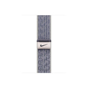 Cumpara Curea Apple pentru Apple Watch 46mm Nike Sport Loop, Grey/Blue Nike Sport Loop de la Mesterul Minune