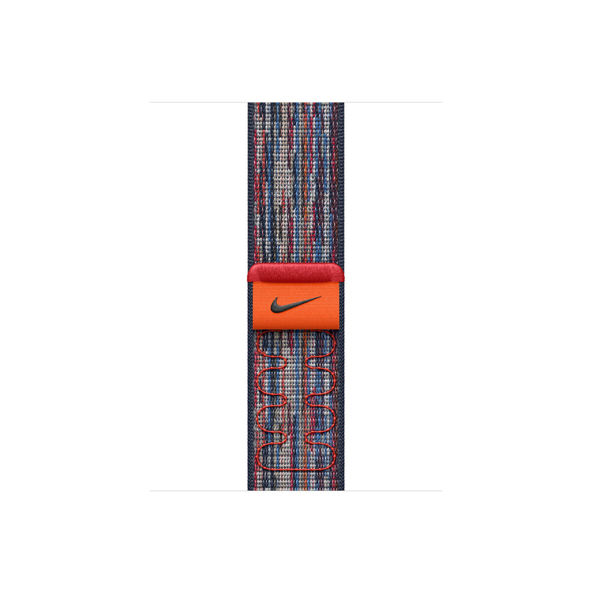 Cumpara Curea Apple pentru Apple Watch 40mm Nike Sport Loop, Blue/Red Nike Sport Loop de la Mesterul Minune
