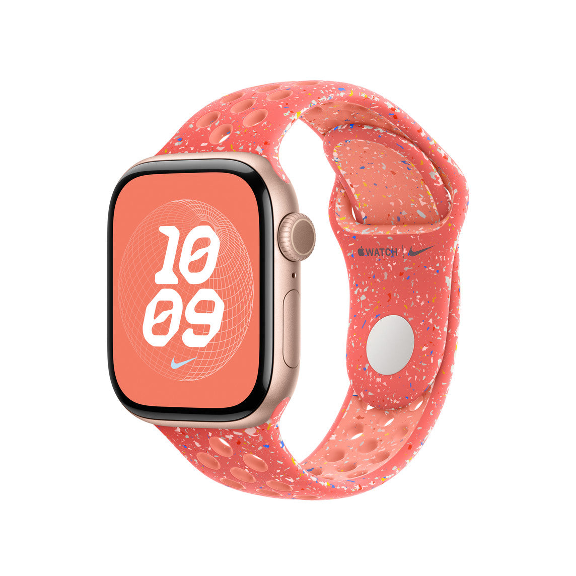 Cumpara Curea Apple pentru Apple Watch 40mm Nike Sport Band, Magic Ember Nike Sport Band, M/L de la Mesterul Minune