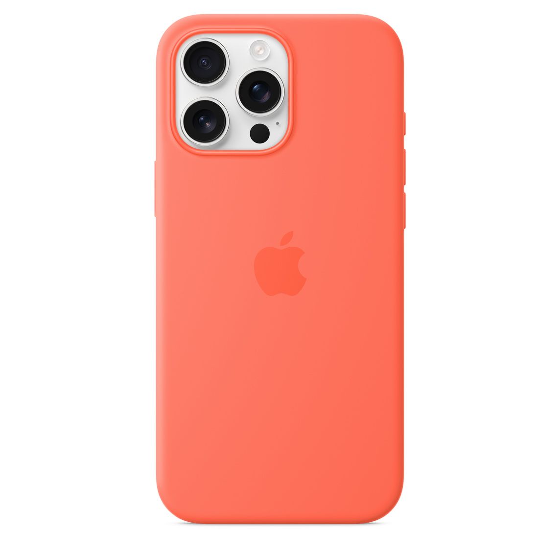 Cumpara Husa de protectie Apple cu MagSafe pentru iPhone 16 Pro Max, Silicon, Tangerine (SEASONAL) de la Mesterul Minune