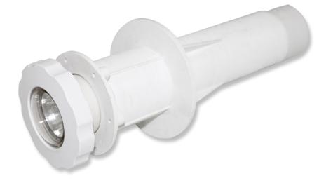 Mini proiector subacvatic halogen ABS alb, 50W / 12V