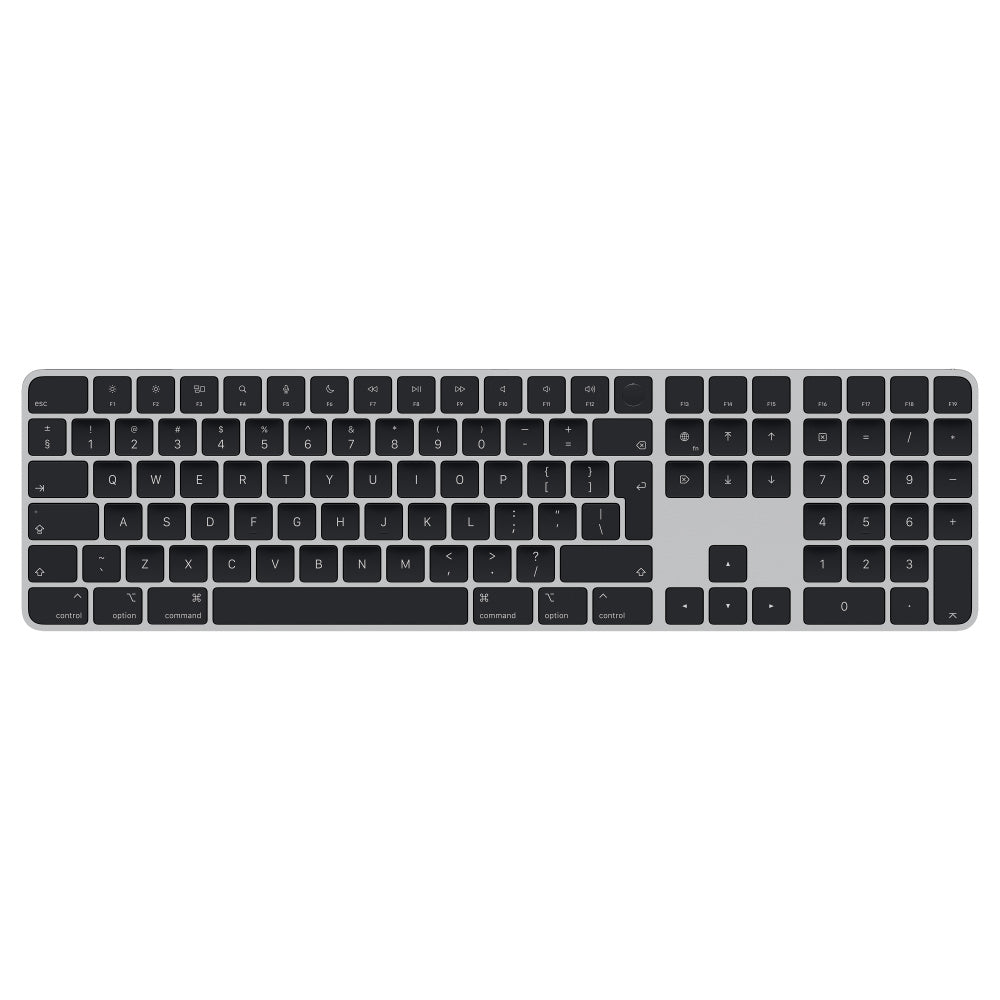 Cumpara Tastatura Apple Magic Keyboard cu Touch ID si Numeric Keypad, RO KB, Negru de la Mesterul Minune