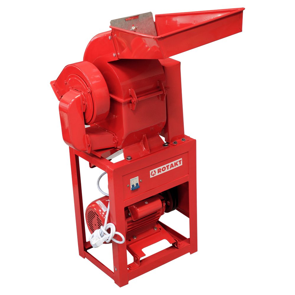 Moara cu ciocanele si valt ROTAKT ROMCF-21QIIC, Motor 1800W, Productivitate 220Kg/h