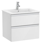 Mobilier baie cu două sertare şi lavoar, Roca The Gap, 60 cm