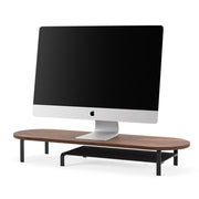 Cumpara Stand cu raft Woodcessories pentru monitor Walnut/Black de la Mesterul Minune