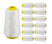 Mosoare ata alba pentru masina de cusut saci (set 10 buc)