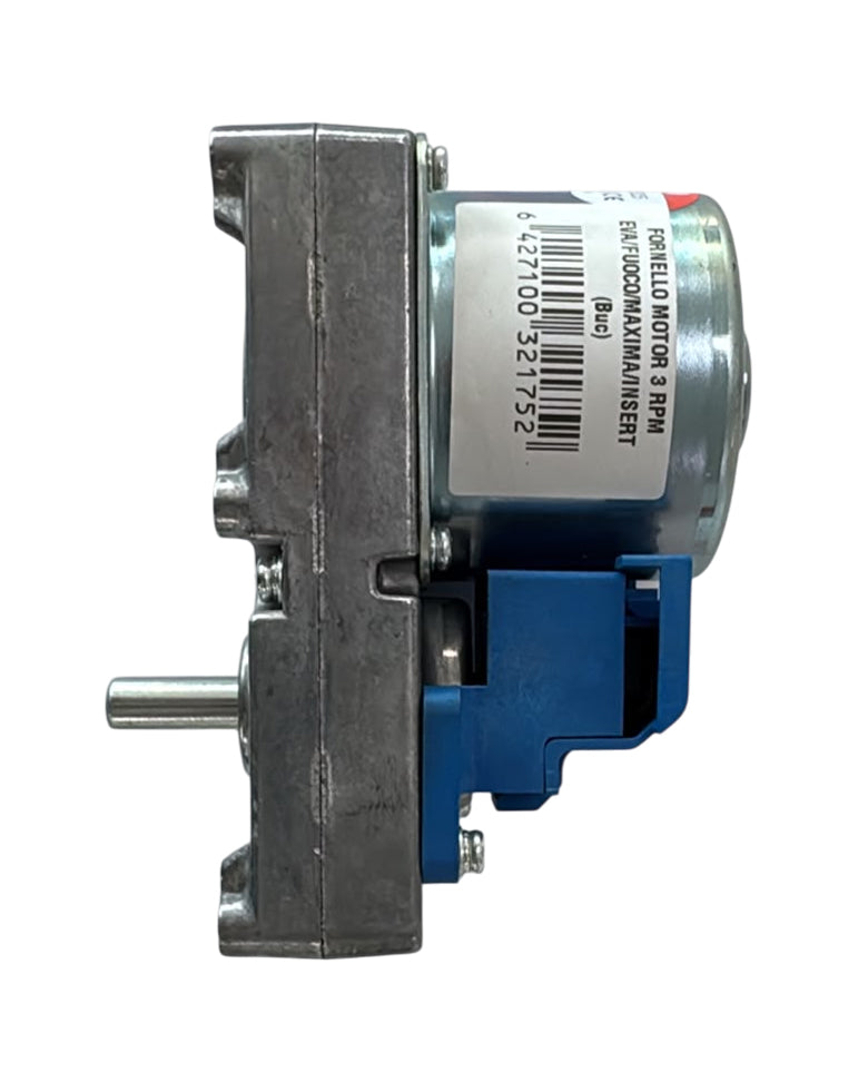 Motor reductor 3 RPM pentru Centrale/Termoseminee/Sobe pe peleti Fornello Fuoco/Maxima/Insert/Eva/Eva B - (PIESA ORIGINALA)